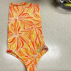 Mikoh tube one piece swimsuit